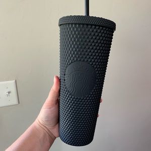 Starbucks 2019 Matte Black Studded Tumbler